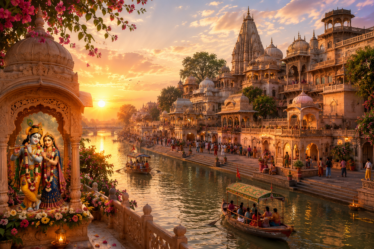 Vrindavan Yatra Package | Mathura Vrindavan Tour - PanchTirtha